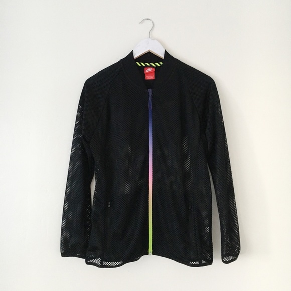 nike rainbow jacket